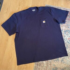 Carhartt Men’s XXL Short-Sleeve Pocket Tee in Black